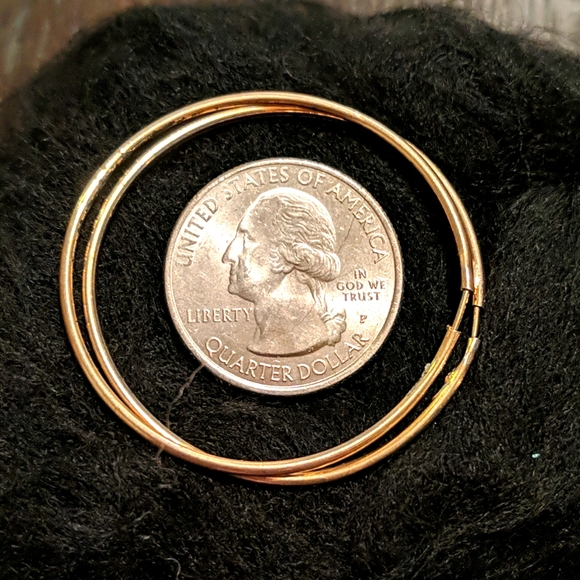 3 for $110 Hoop earrings - Picture 2 of 2